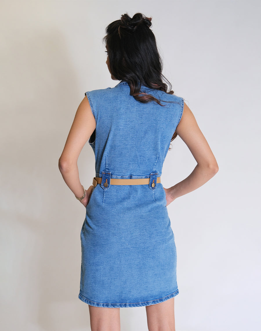 Denim Shirt Dress