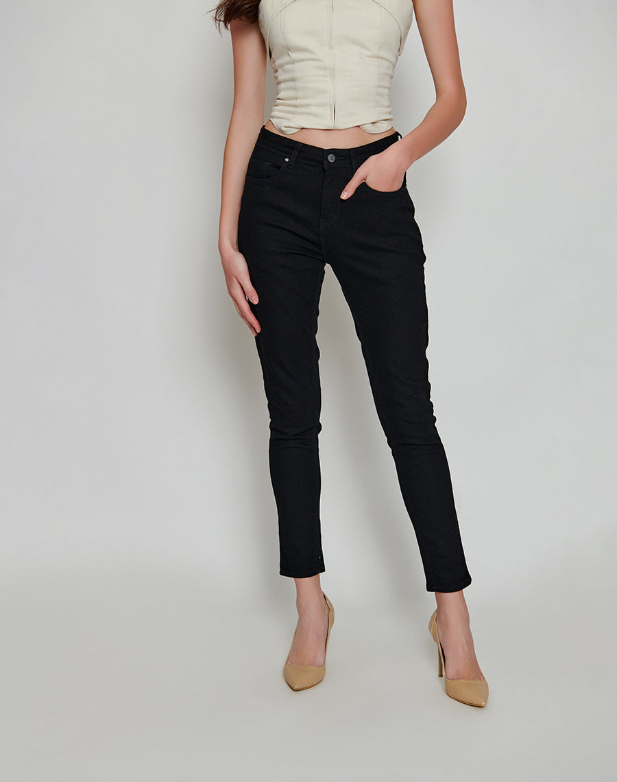 Millenial Black Skinny Fit Jeans